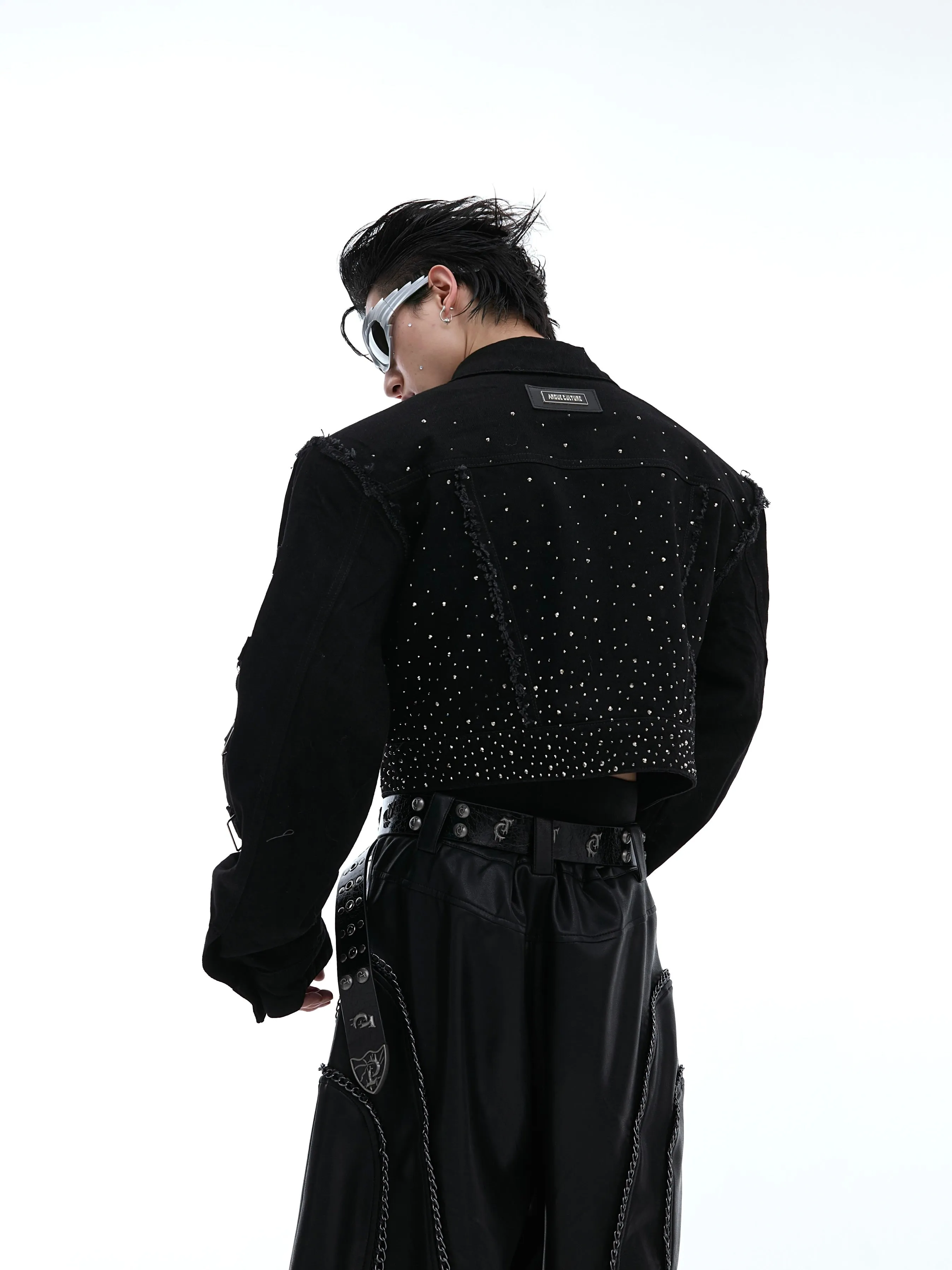 【24s Aug.】Flash Diamond Gradient Pioneer Gorgeous Short Jacket