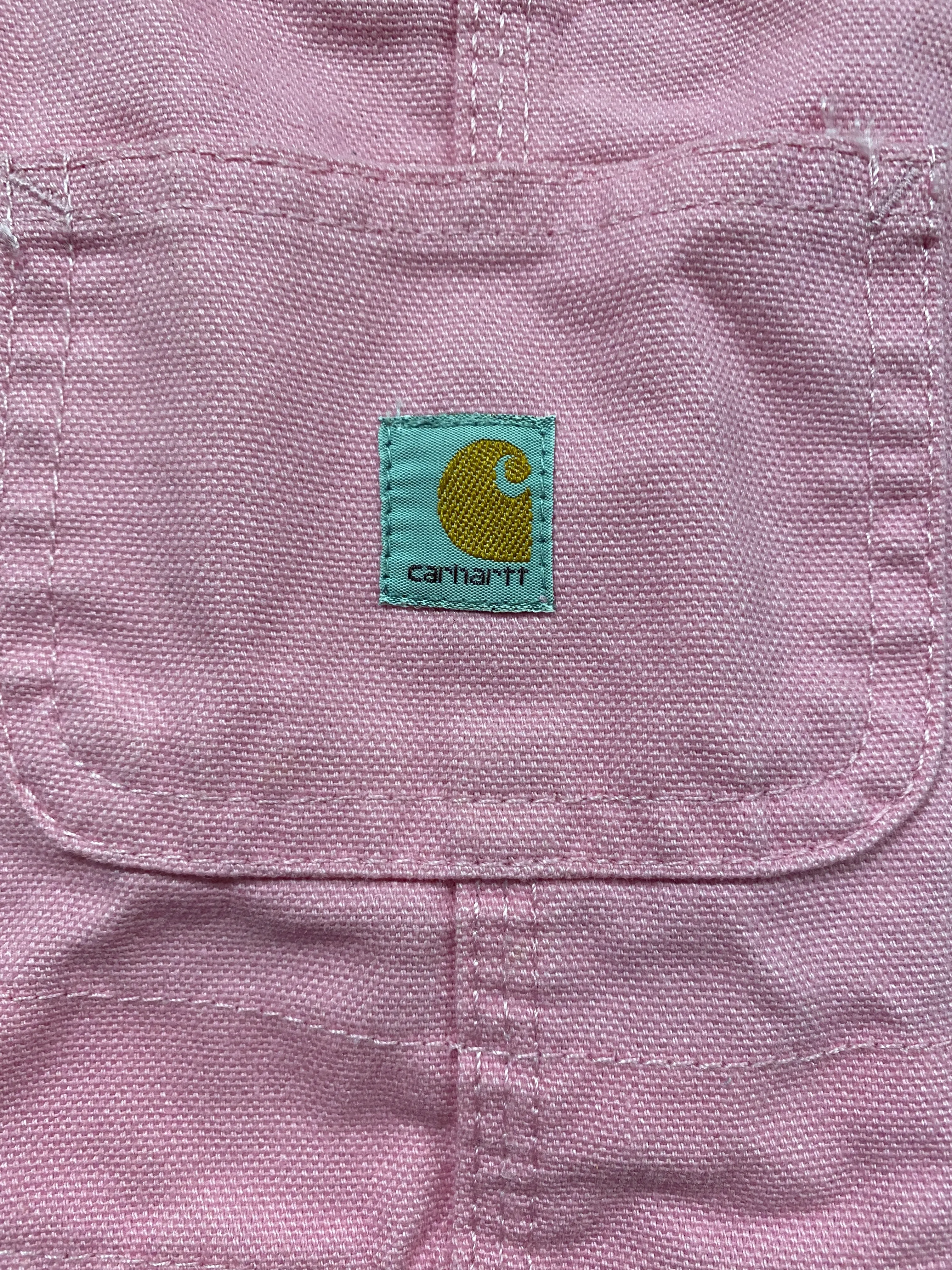 3T Pink Carhartt Overalls