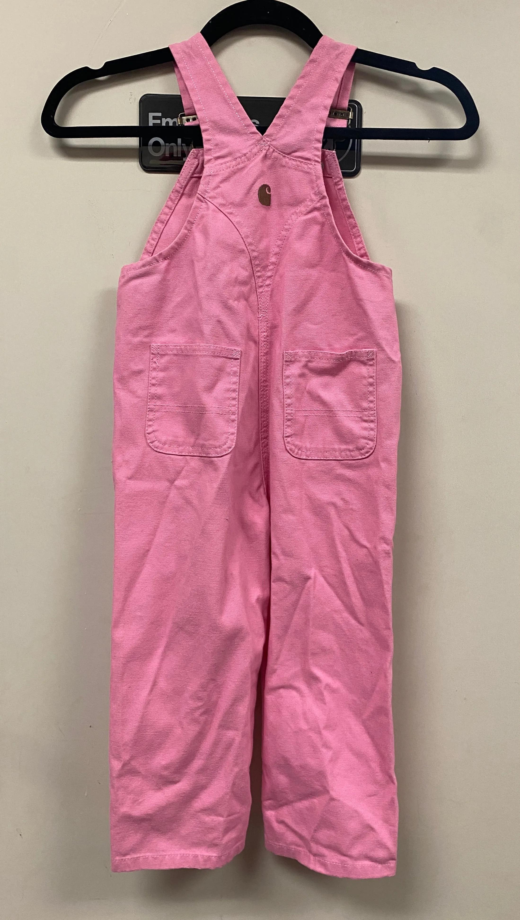 3T Pink Carhartt Overalls