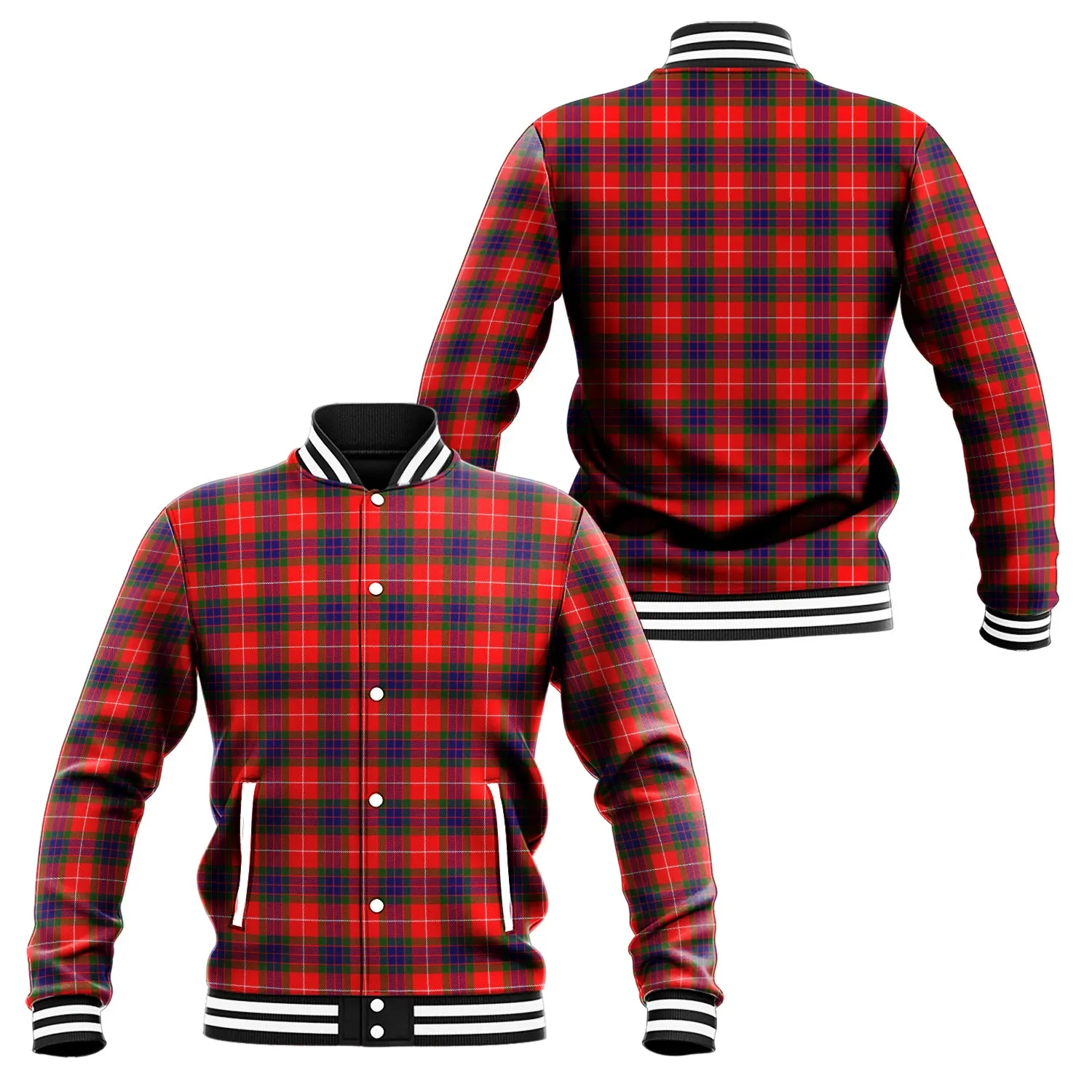 Abernethy Tartan Baseball Jacket