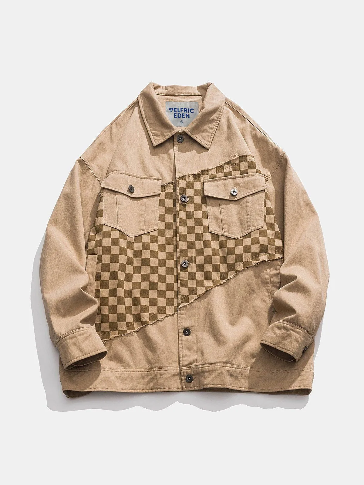 Aelfric Eden Checkerboard Patchwork Jacket