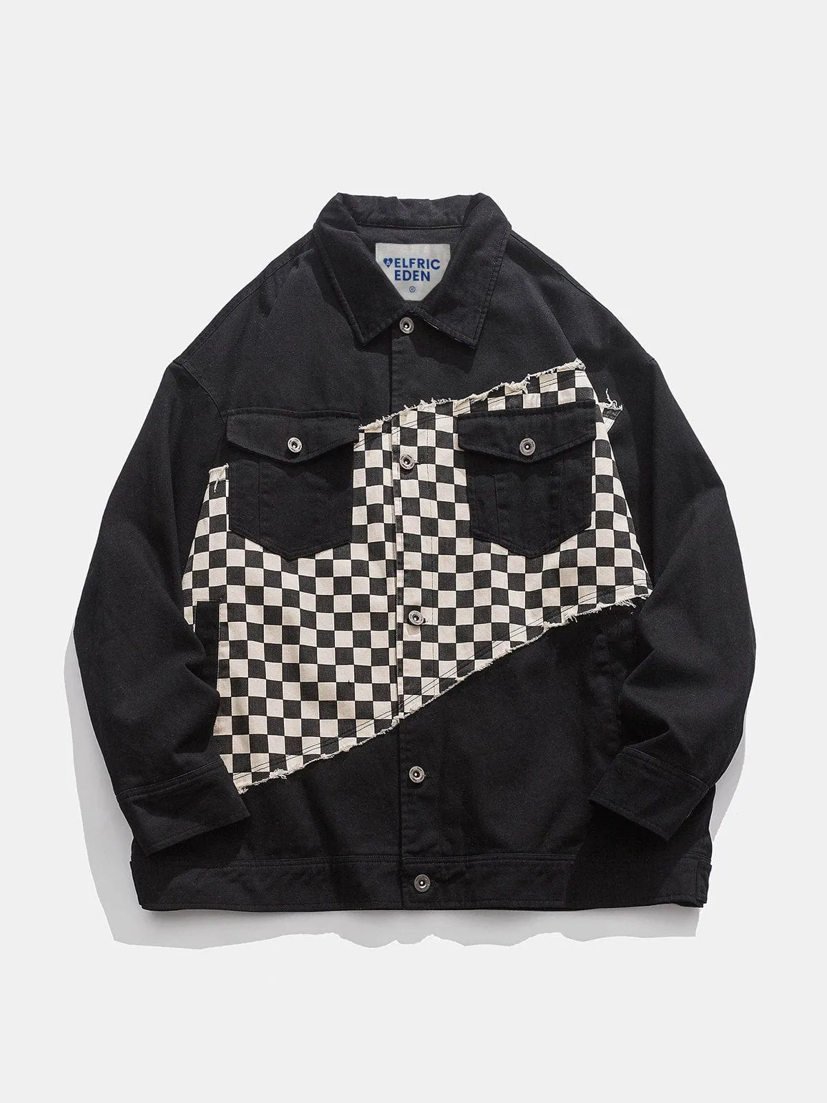 Aelfric Eden Checkerboard Patchwork Jacket