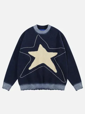 Aelfric Eden Shining Star Patchwork Sweater