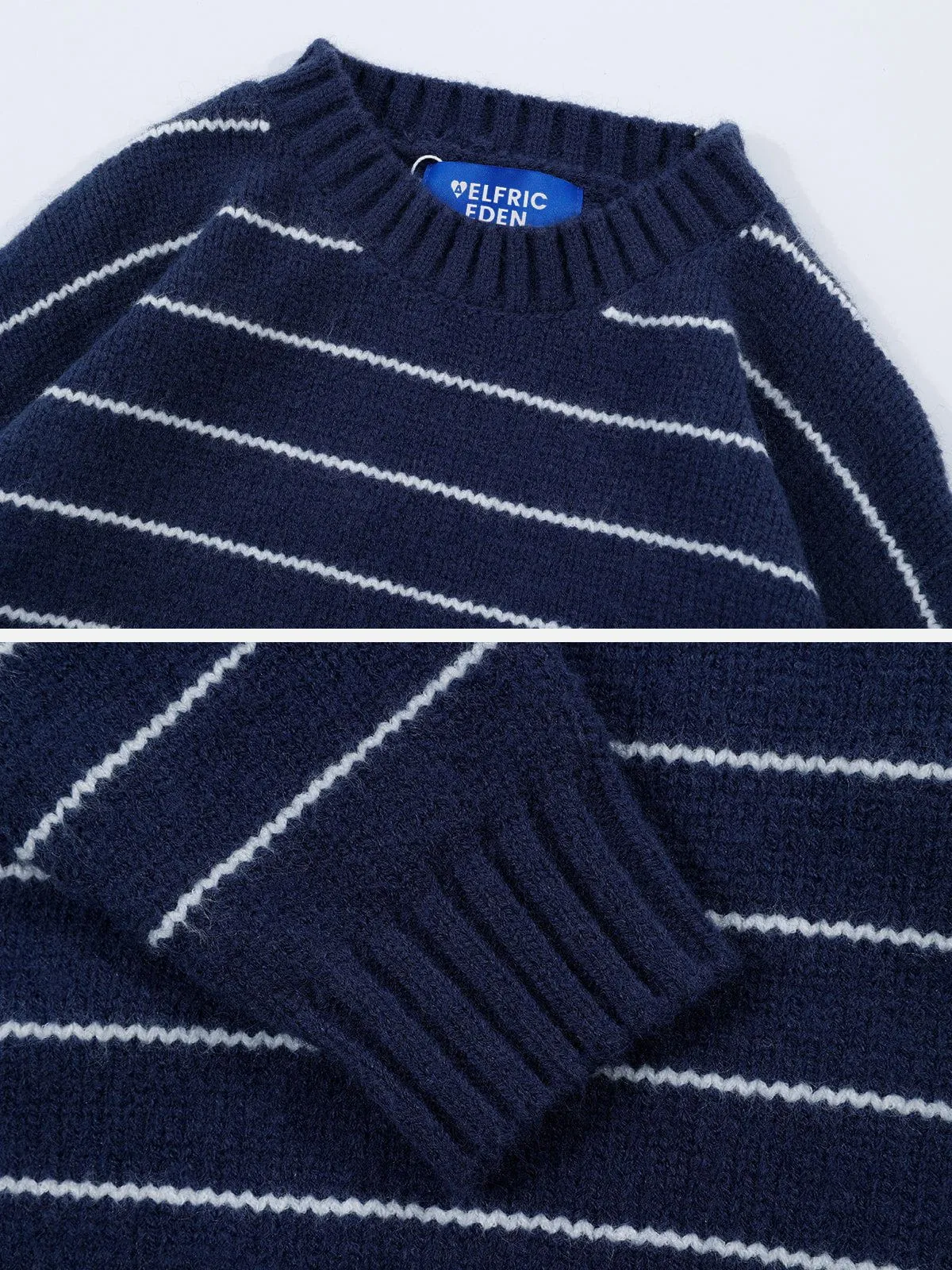 Aelfric Eden Solid Stripes Sweater