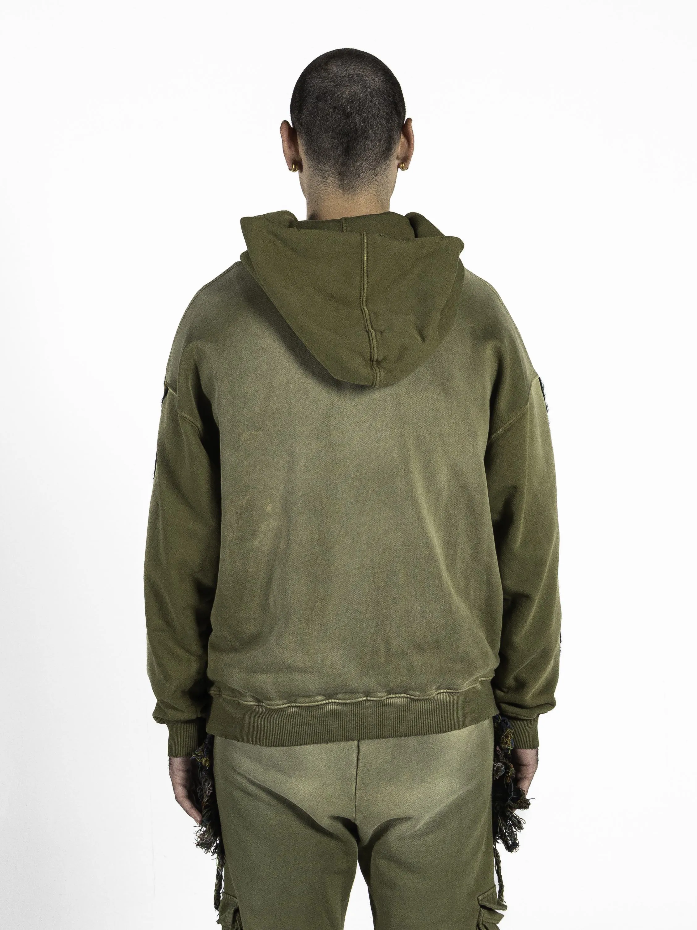 Alchemist Zip-Up Hoodie - Defender Green