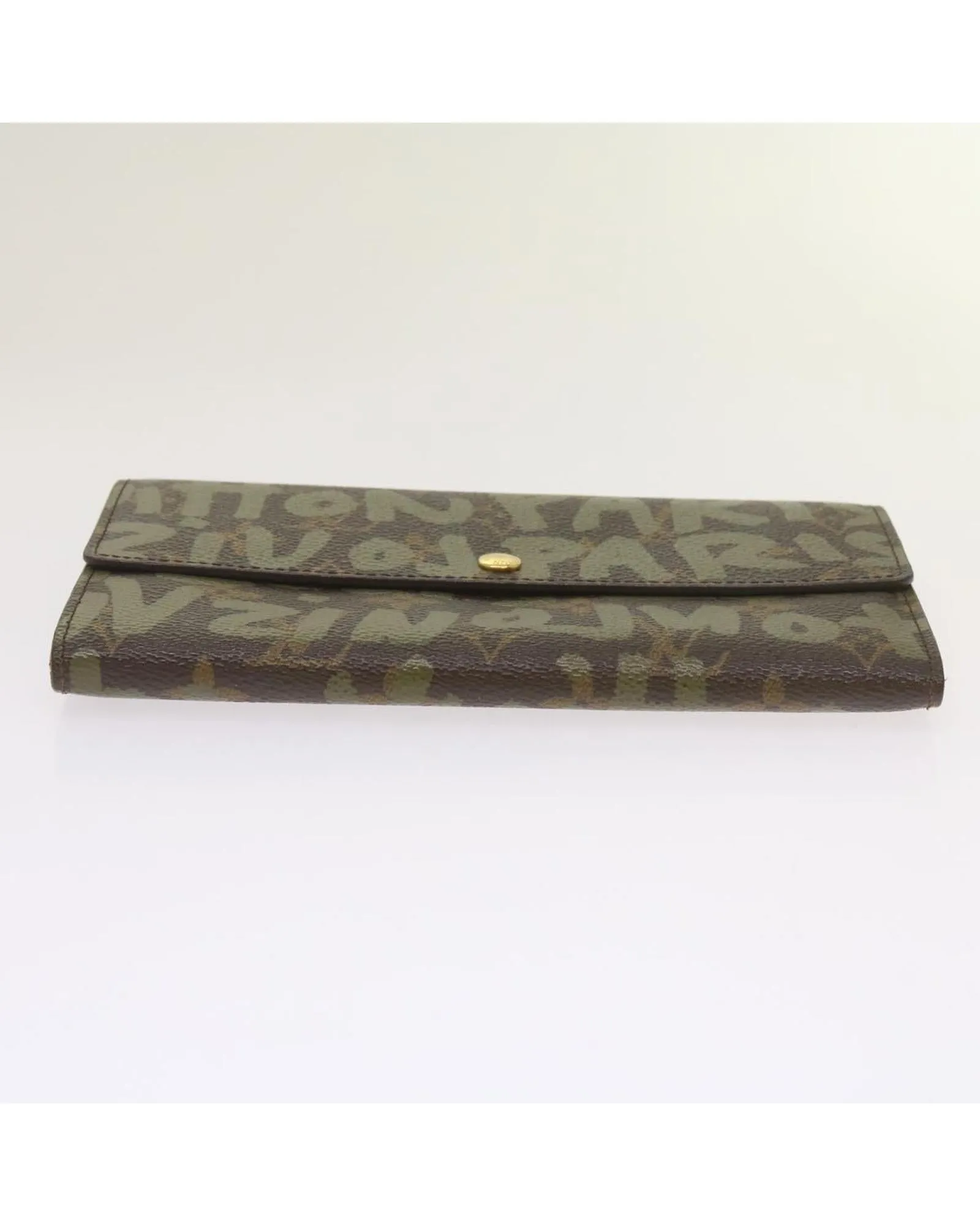 Authentic Monogram Graffiti Credit Wallet by Louis Vuitton