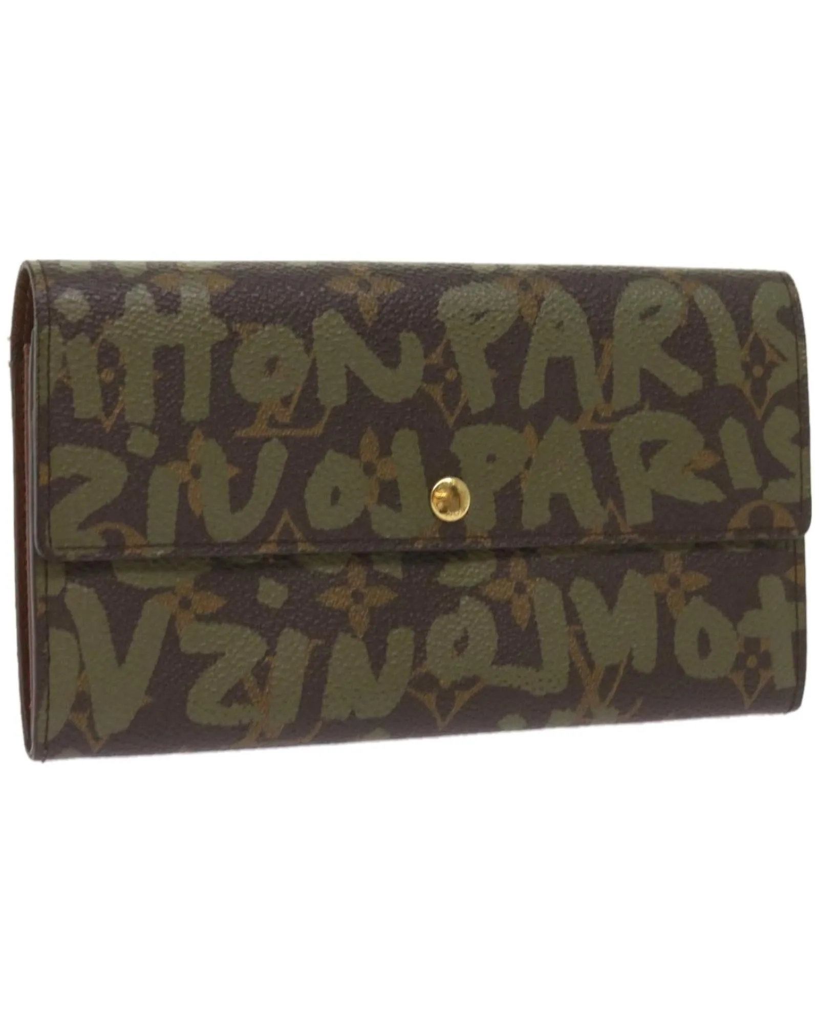 Authentic Monogram Graffiti Credit Wallet by Louis Vuitton