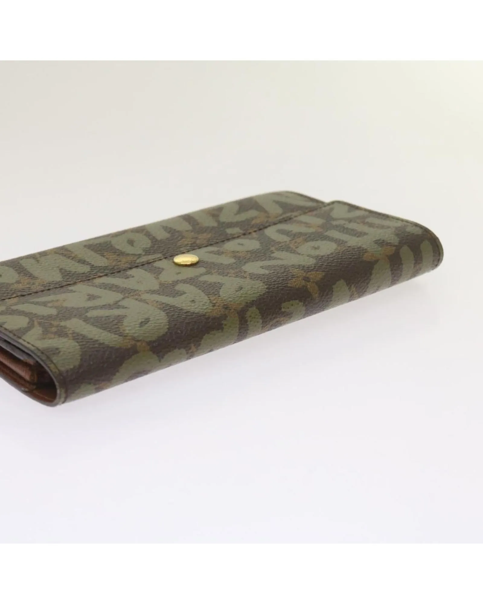 Authentic Monogram Graffiti Credit Wallet by Louis Vuitton