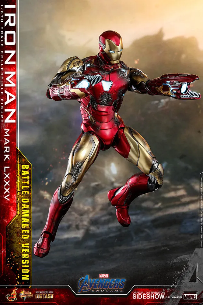 Avengers: Endgame - Iron Man Mark LXXXV (Battle Damaged Version) MMS543-D33B