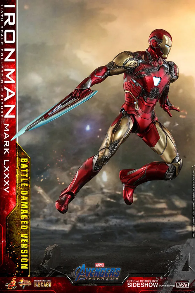 Avengers: Endgame - Iron Man Mark LXXXV (Battle Damaged Version) MMS543-D33B