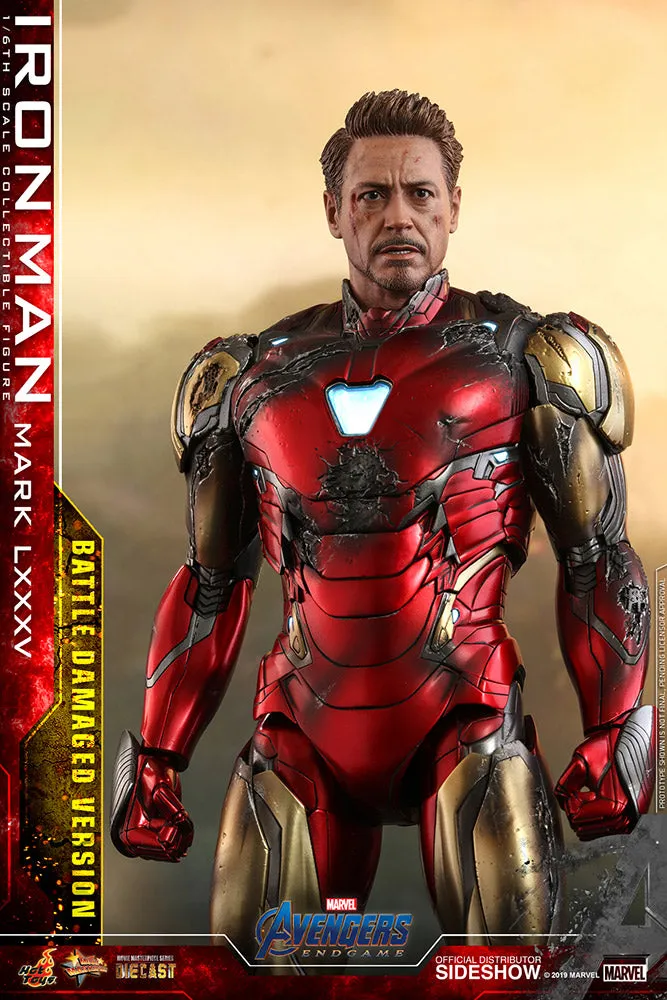 Avengers: Endgame - Iron Man Mark LXXXV (Battle Damaged Version) MMS543-D33B