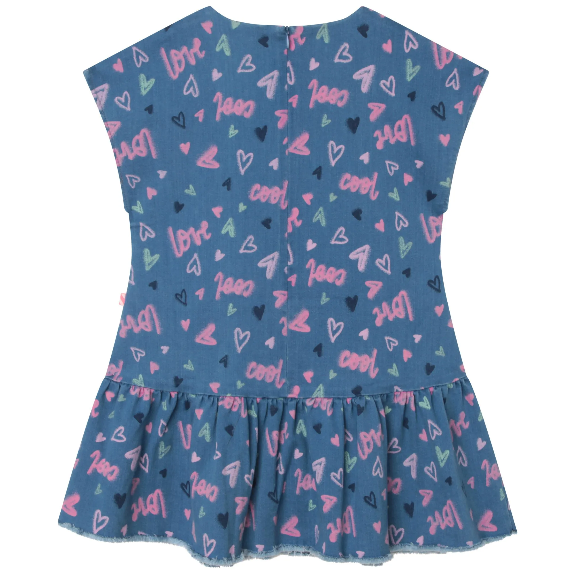 BB Denim Allover Print Dress