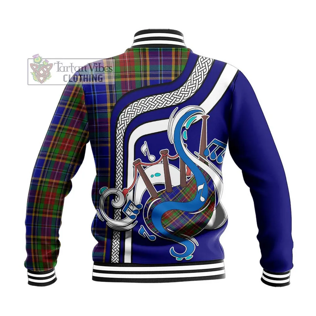 Beattie Tartan Baseball Jacket with Epic Bagpipe Style