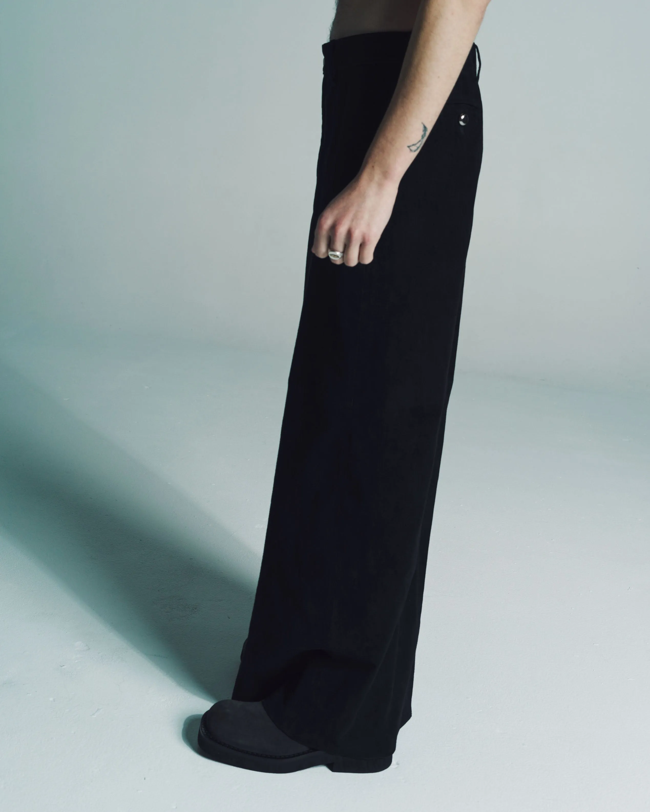 Black Sheep Leather Maxi Skirt