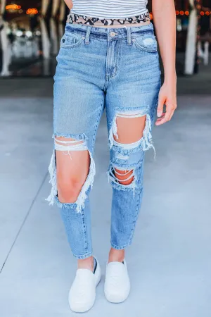 Blake Boyfriend Jeans - Medium Wash