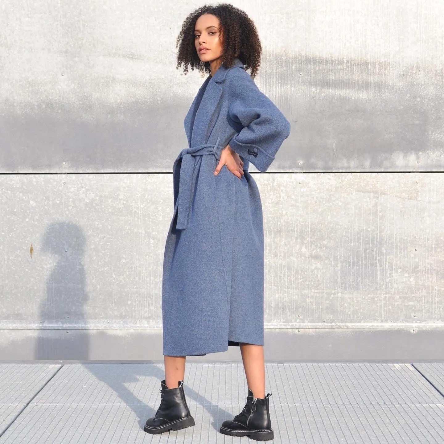 BLUE ALP KOREAN COAT