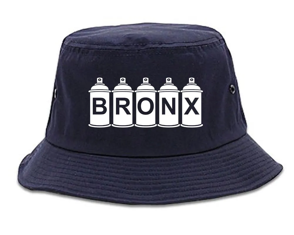 Bronx Graffiti Art Spray Can NY Mens Bucket Hat