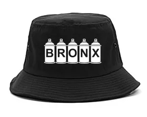 Bronx Graffiti Art Spray Can NY Mens Bucket Hat