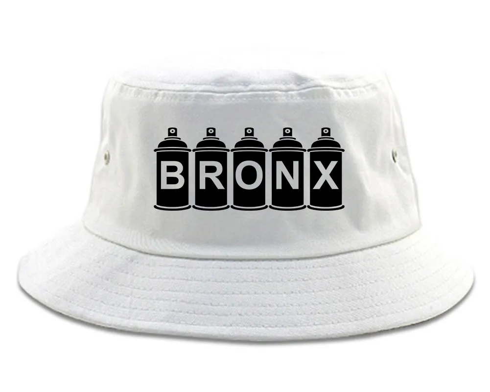 Bronx Graffiti Art Spray Can NY Mens Bucket Hat