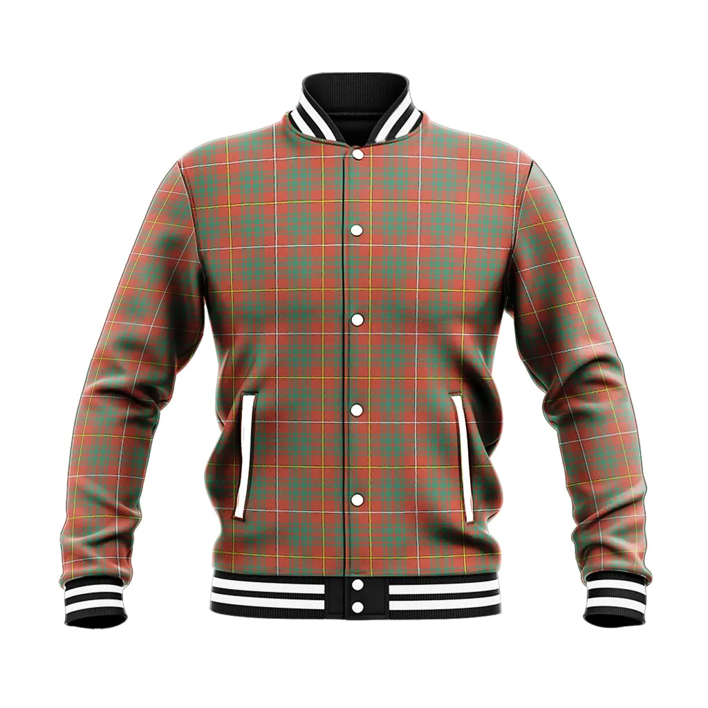 Bruce Ancient Tartan Baseball Jacket