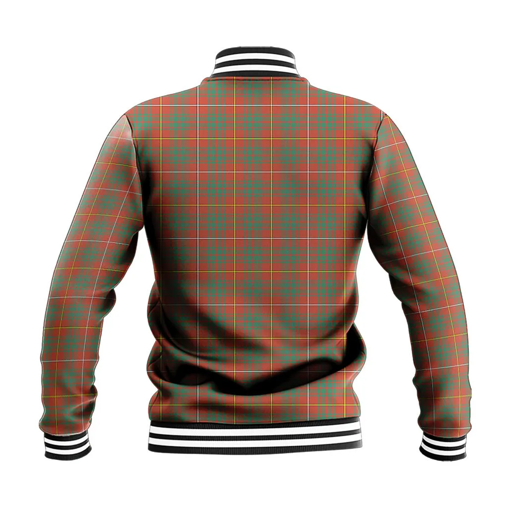 Bruce Ancient Tartan Baseball Jacket