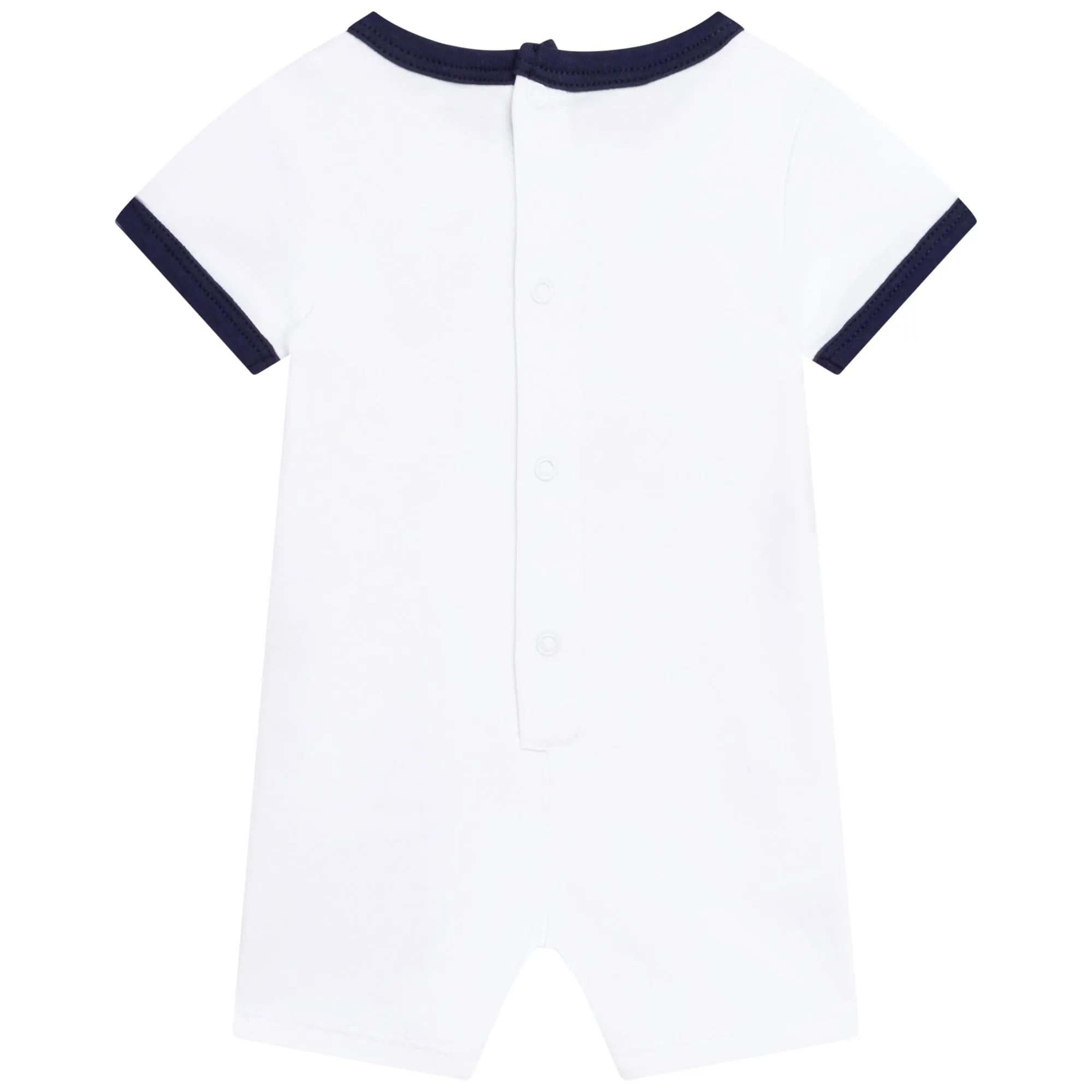 Carrément Beau Short All In One Spring 1 Newborn White