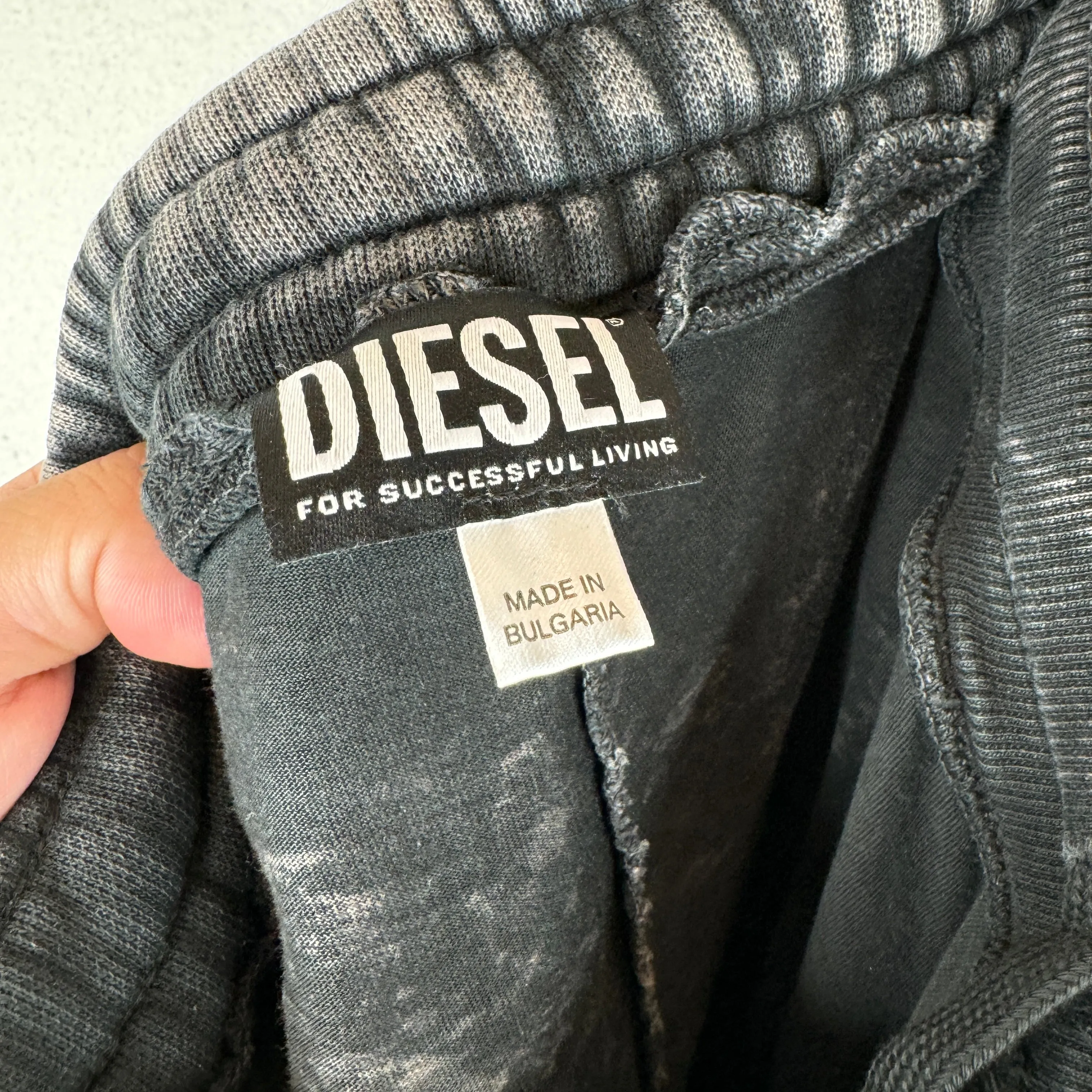 Diesel P-Toppal Acid Wash Sweatpants