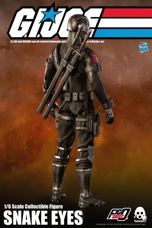 G.I. Joe FigZero Snake Eyes 1/6 Figure