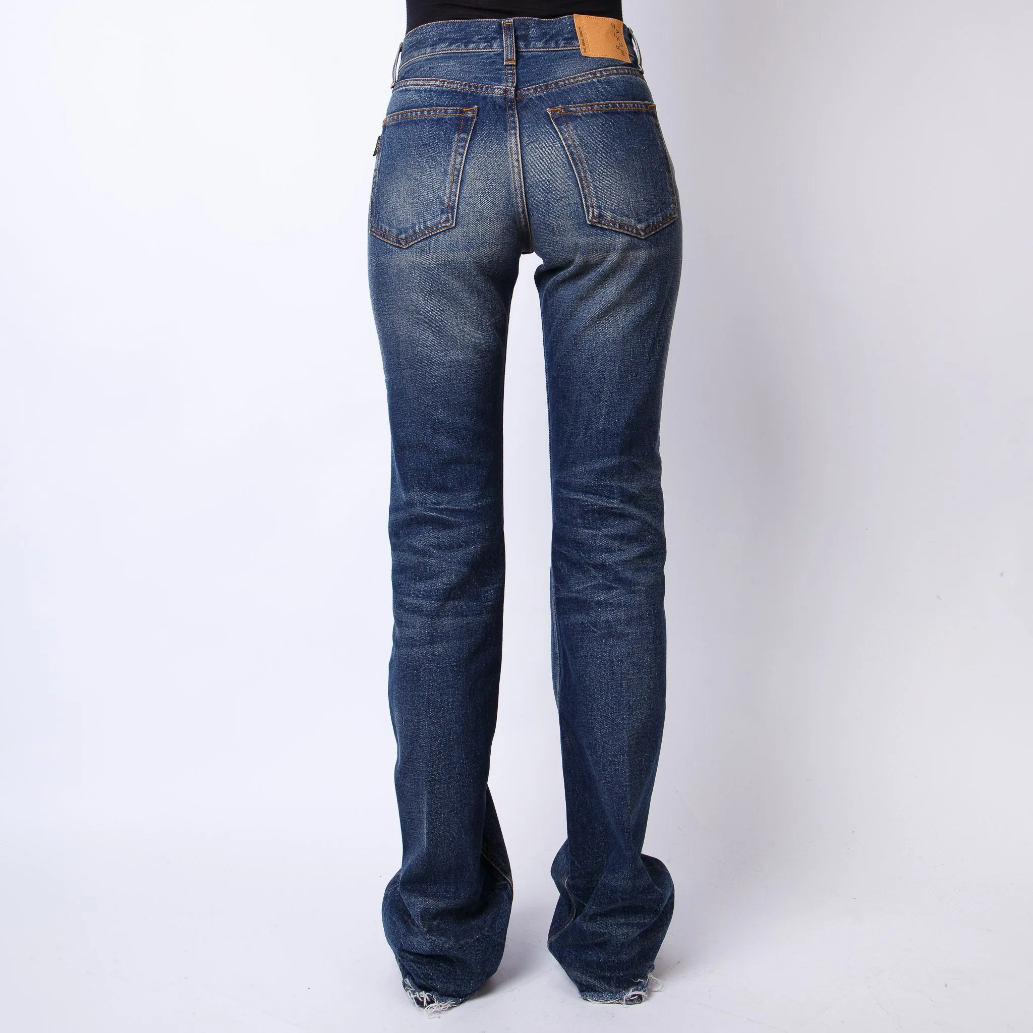 HAIKURE JEANS FLORA VINTAGE BLUE L0834 BLUE