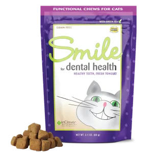 InClover Smile Dental Support Supplement Soft Chew for Cats