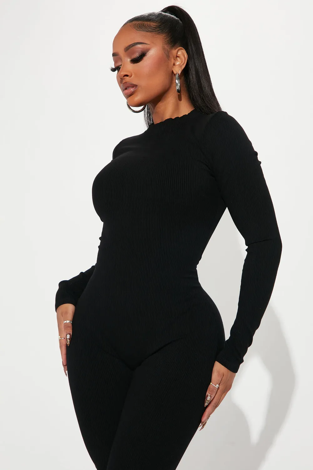 Jumpsuit Fashion Nova ZDJ2363, black