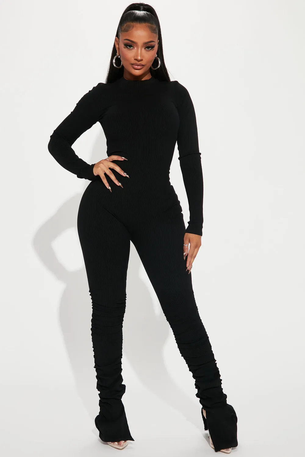 Jumpsuit Fashion Nova ZDJ2363, black