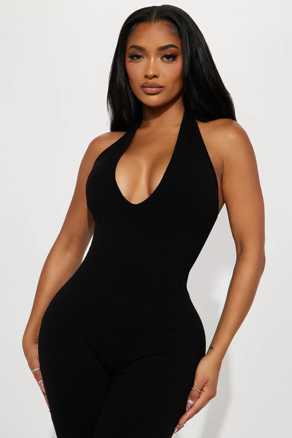 Jumpsuit Fashion Nova ZDJ2381, black