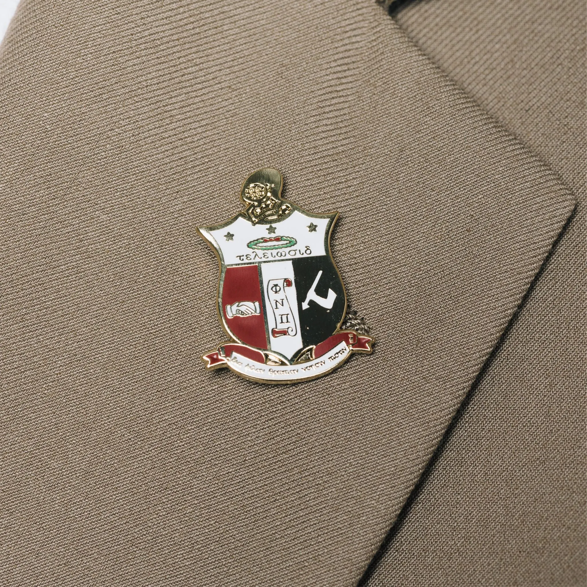 Kappa Alpha Psi Coat of Arms Lapel Pin