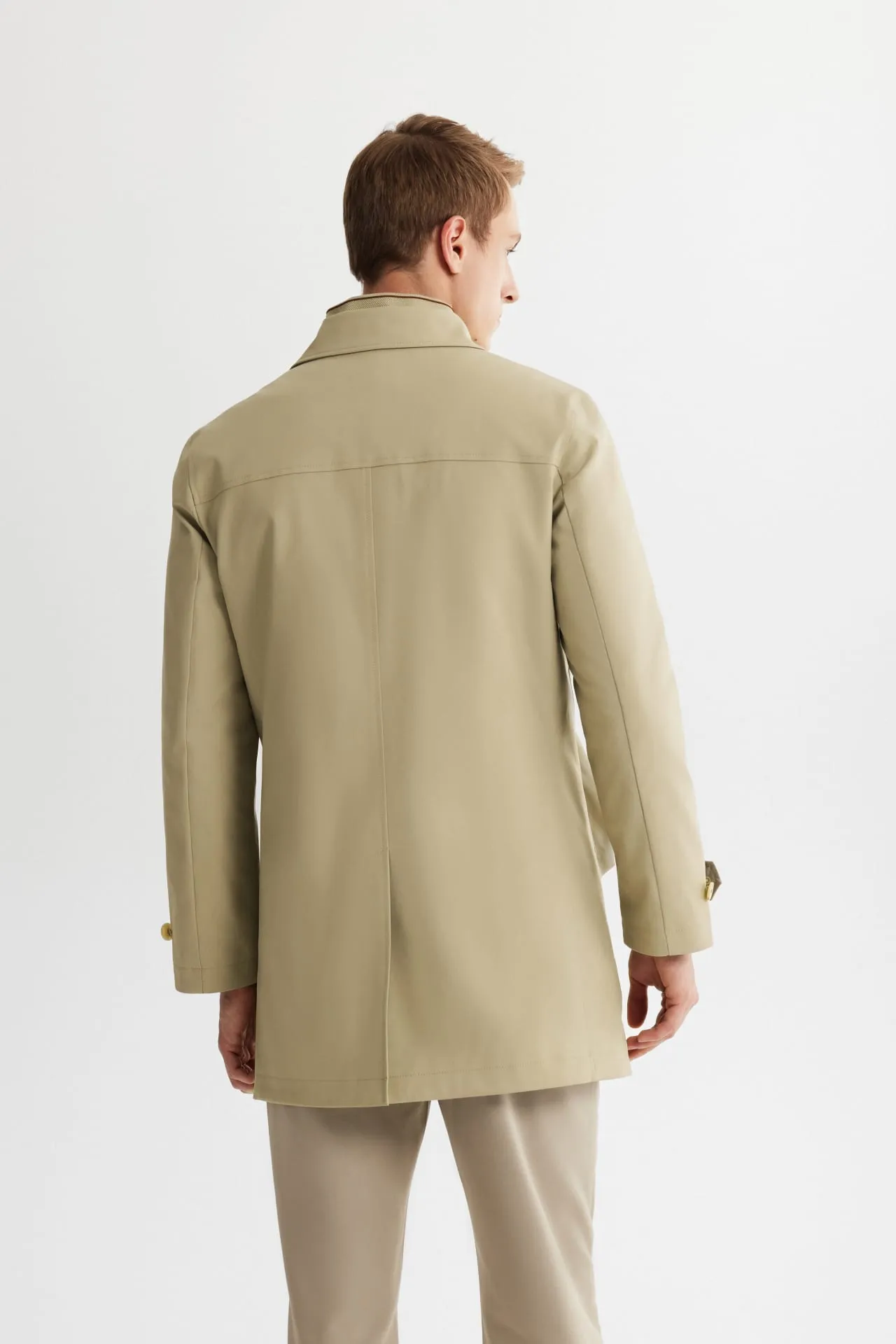 Mac Coat With Detechable Vest