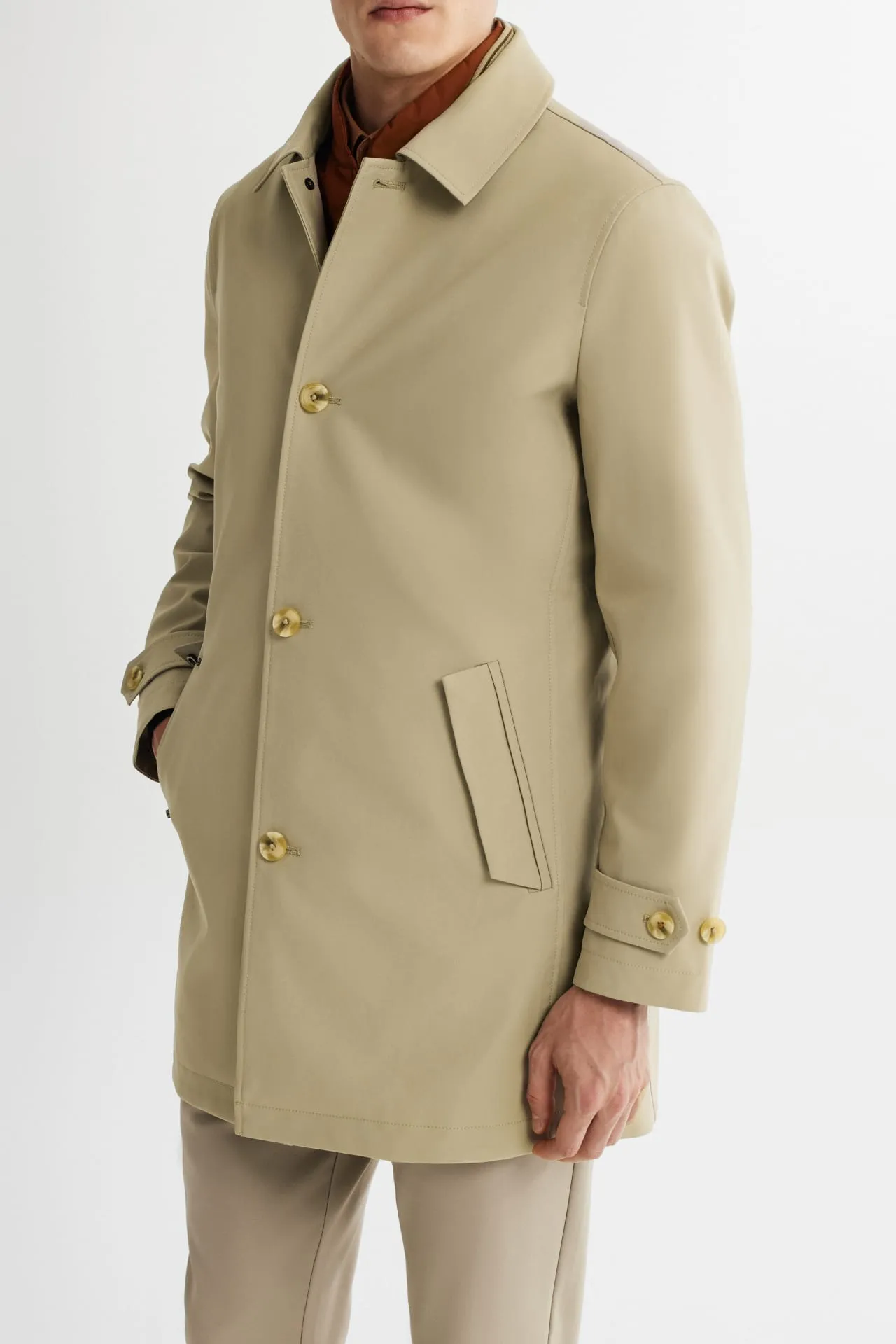 Mac Coat With Detechable Vest