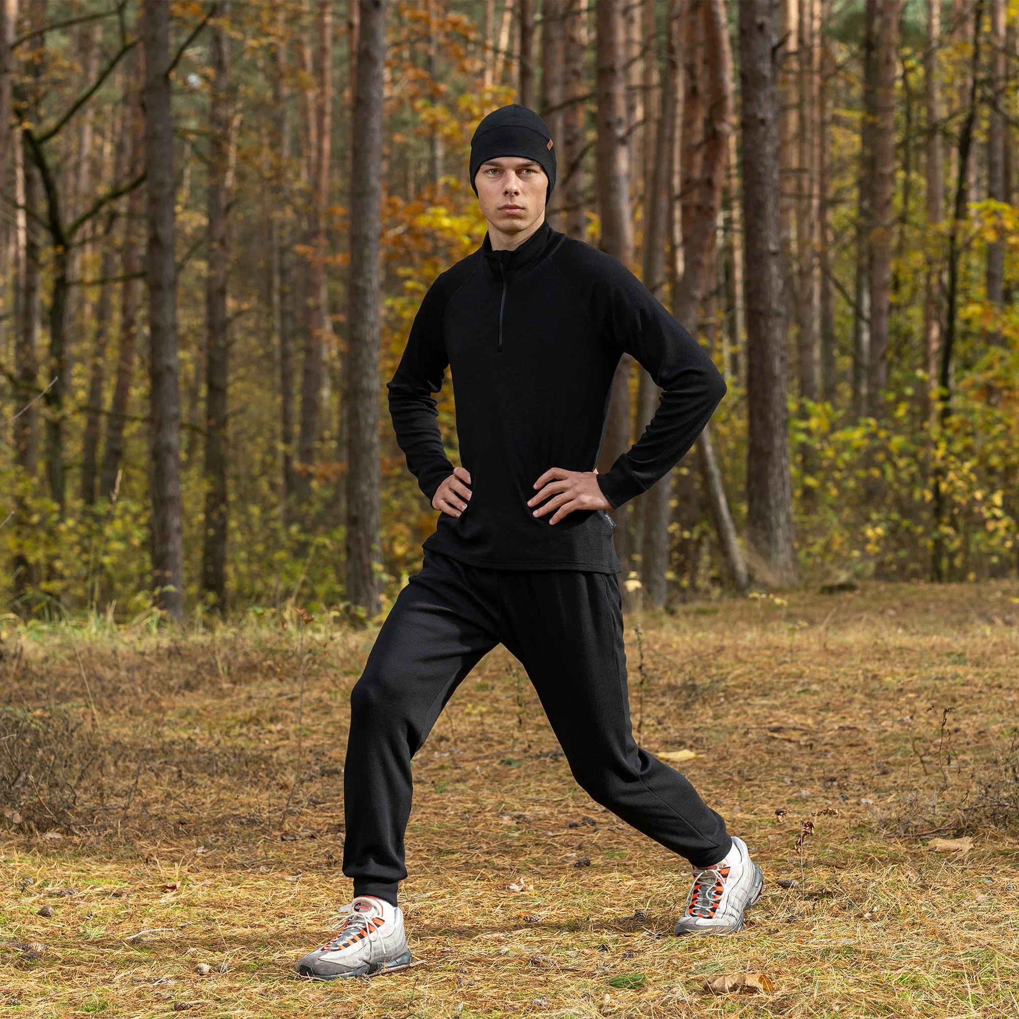 Men's 250 Merino Sweatpants Black