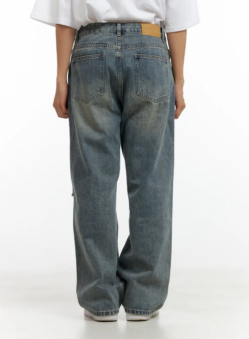 Men's Ripped Baggy Jeans CL429