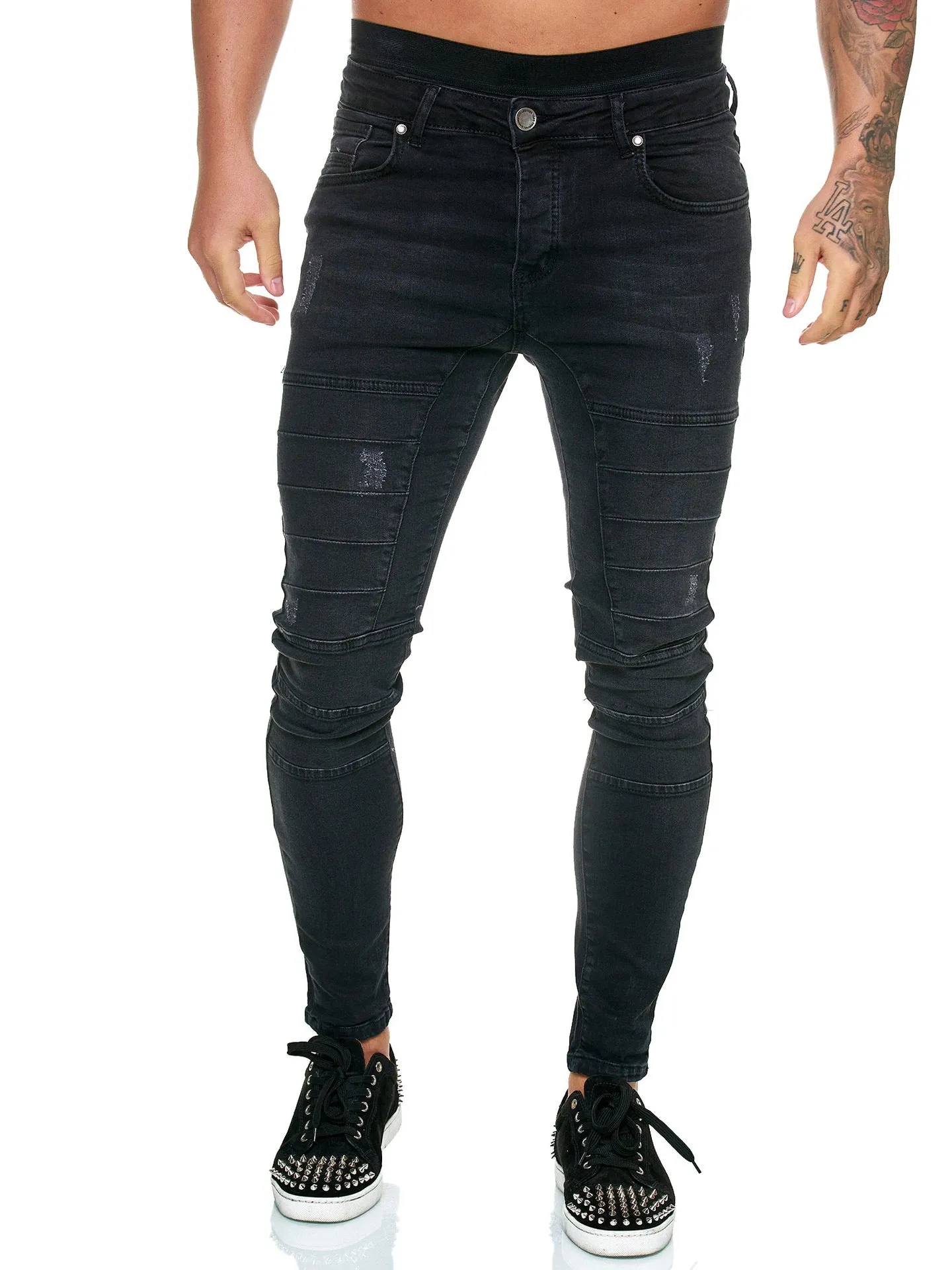 Men's Ripped Casual Skinny Jeans