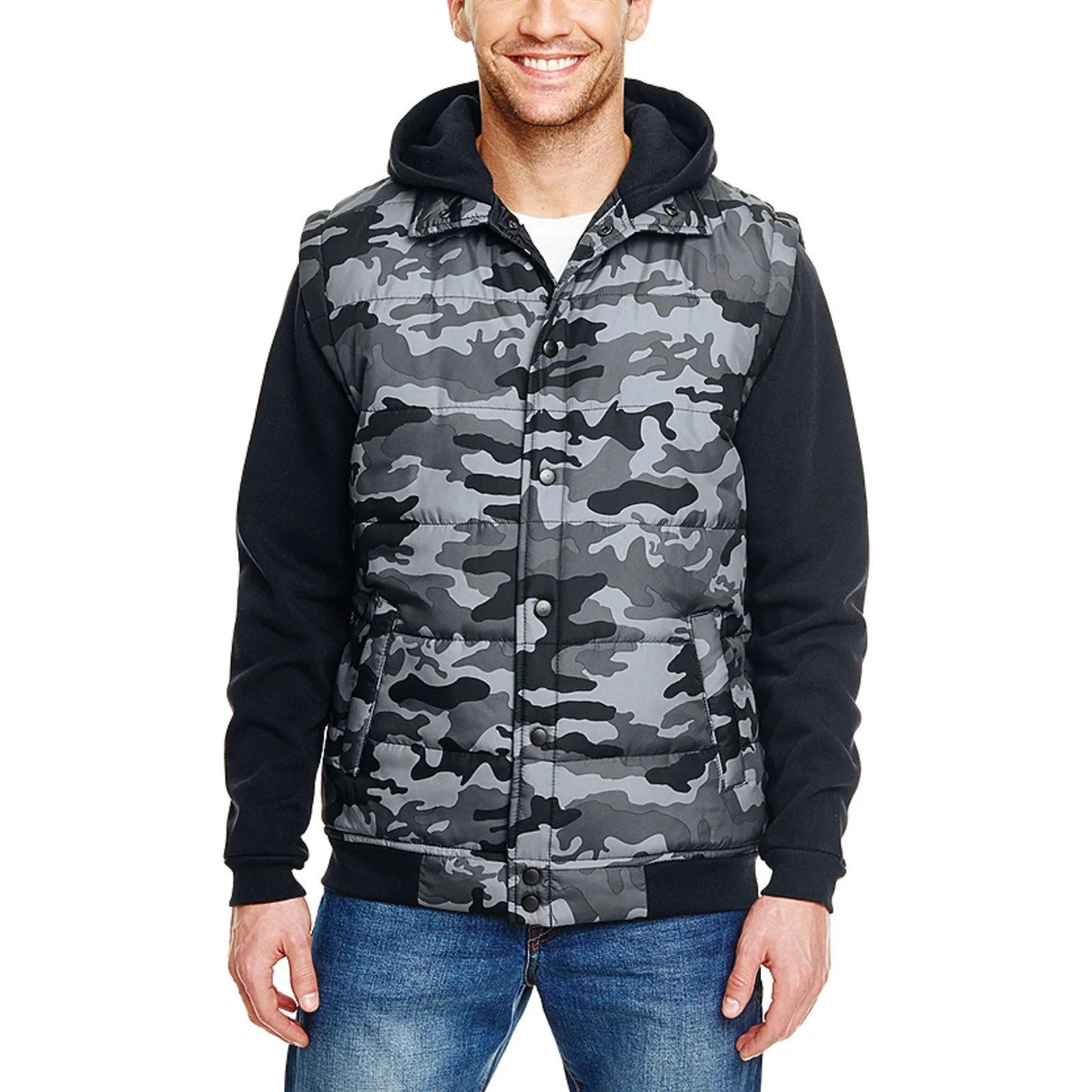 Men's Sleeved Puffer Vest