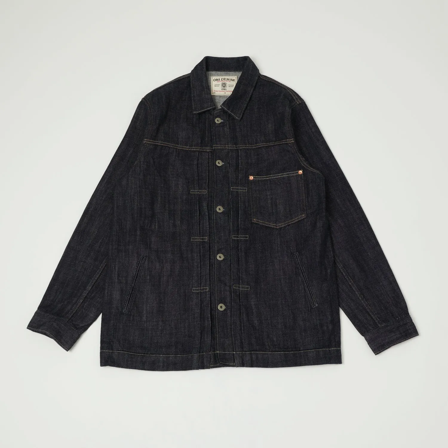 ONI 03128 12oz Loose Weave Denim Coverall Jacket