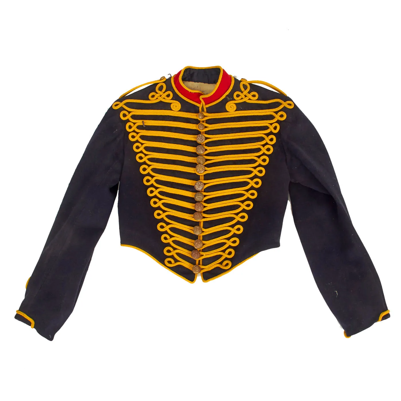 Original British Early 20th Century 3rd Hussars Uniform Set - Dolman Jacket and Trousers