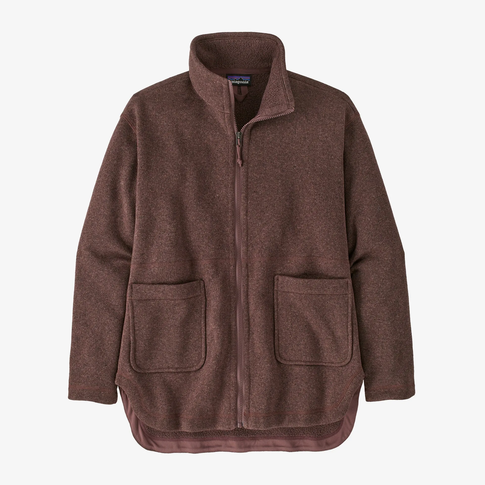 Patagonia Women's Better Sweater Oversized Fleece Coat - DULSE MAUVE