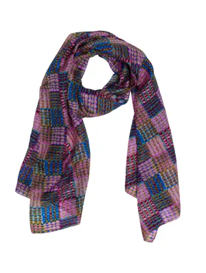 Patchwork Silk Scarf