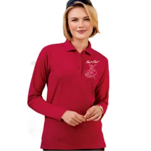 Port Authority Ladies Silk Touch Longsleeve Sport Shirt