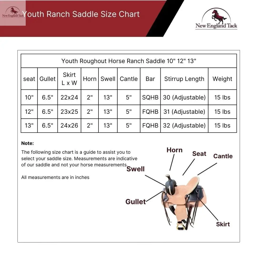 Resistance Western Roughout All Around Saddle With Basket Weave Tooling