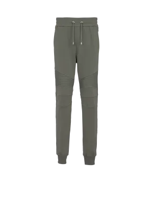 Ribbed Flock Sweatpants