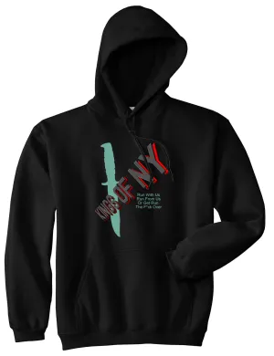 Run With Us Knife Pullover Hoodie