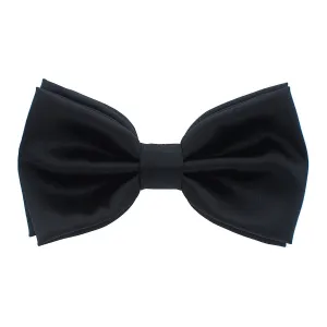 Silk Black Bow Tie