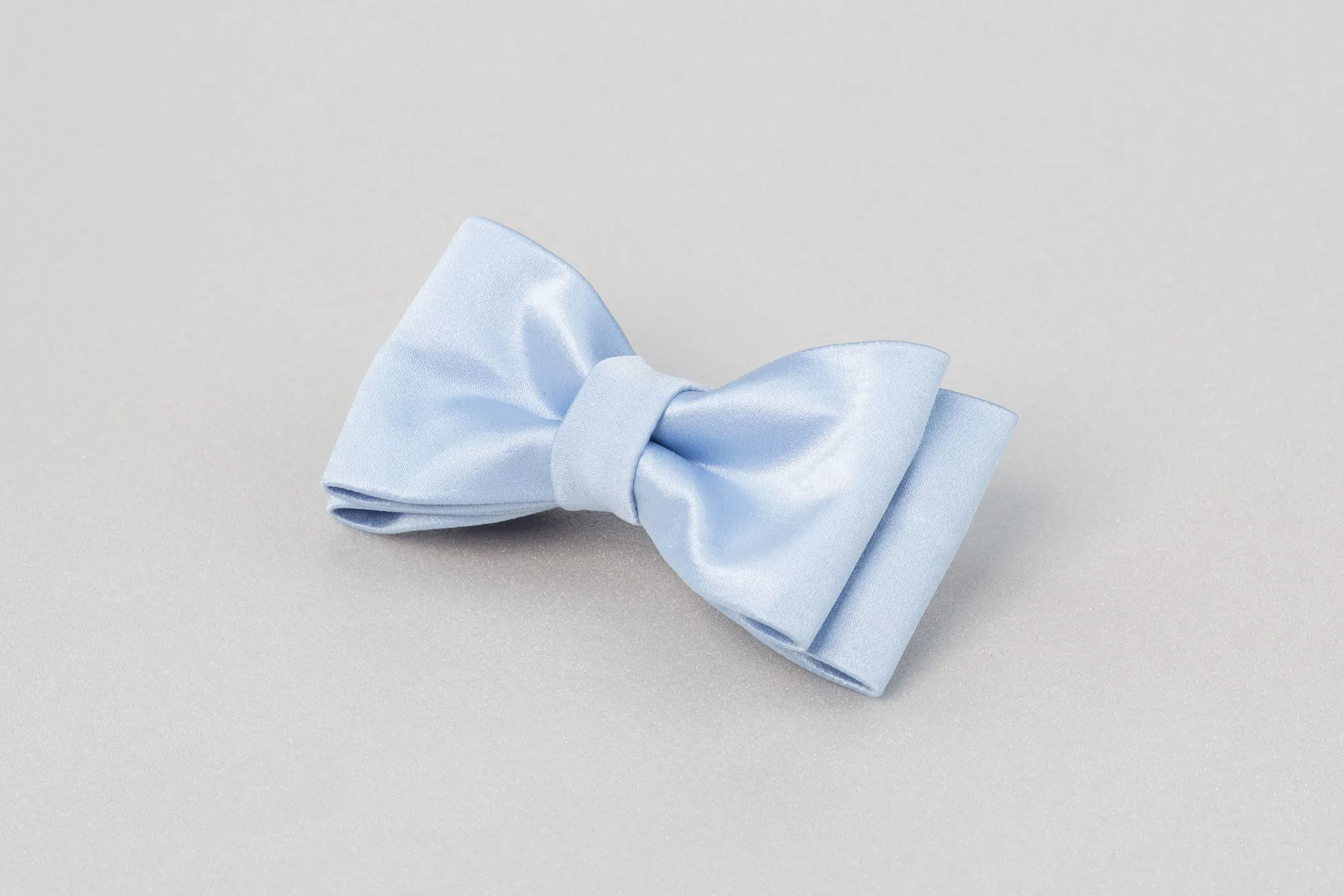 Silk Blue Bow tie